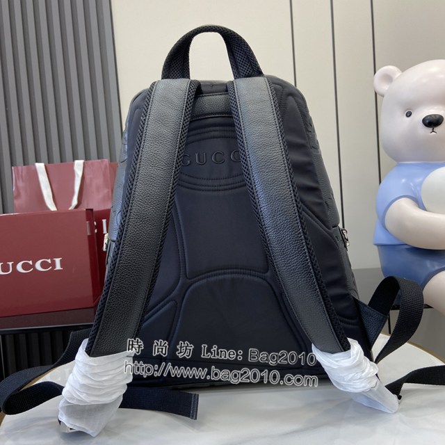 Gucci專櫃古馳最新款2025早春系列粒面雙肩背包 jh2011型號：819065